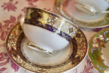 French Florentine with Blue Teacup Gift Set