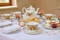 Daylily Orange Flower Teacup Gift Set