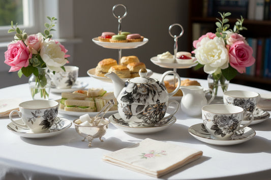 Black Peony Tea for One Gift Set