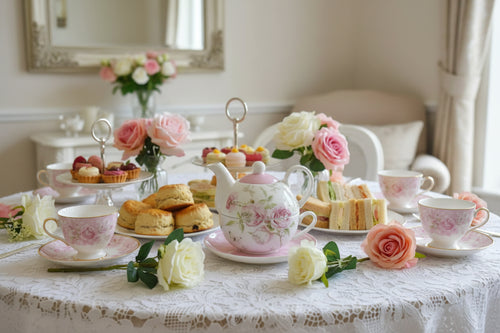 Shabby Rose Tea for One Gift Set