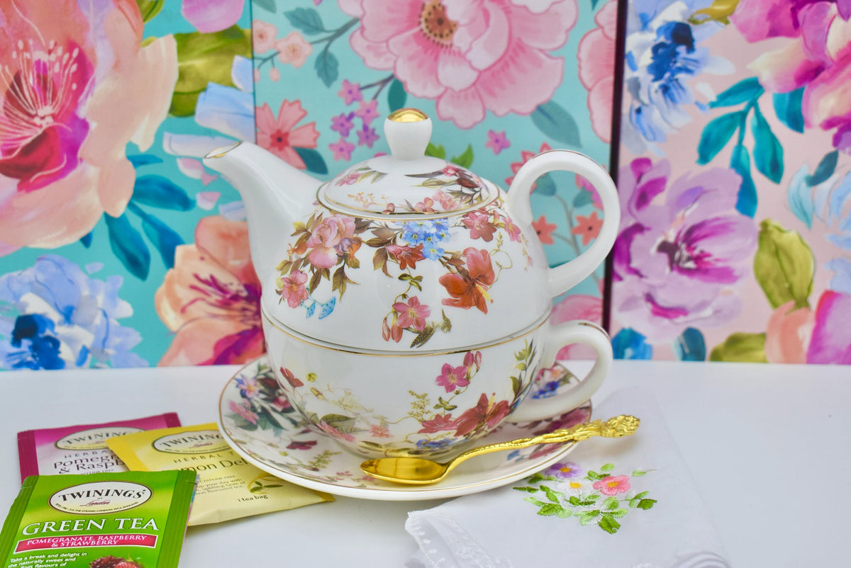 Hibiscus Tea for One Gift Set