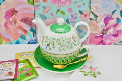 Birds in the Garden Tea for One Gift Set