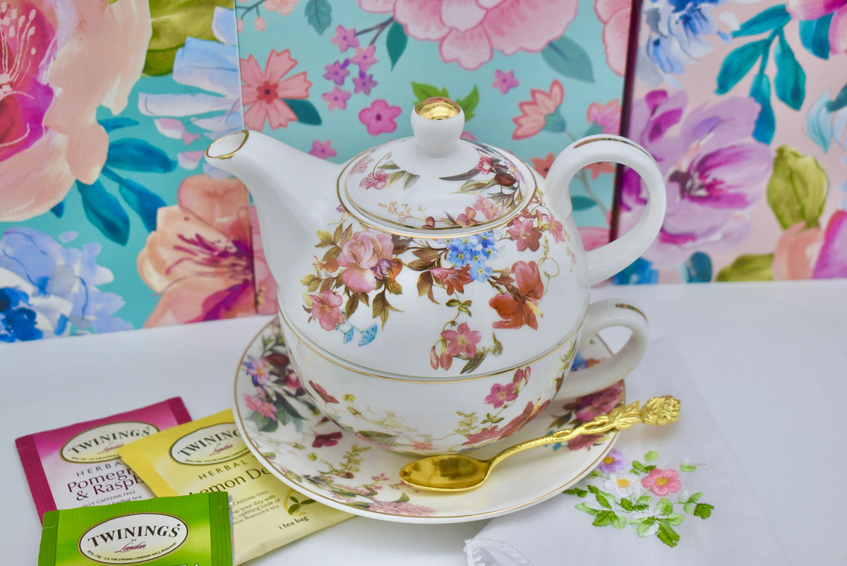 Hibiscus Tea for One Gift Set