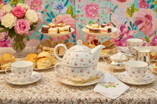 Rosebud Tea for One Gift Set