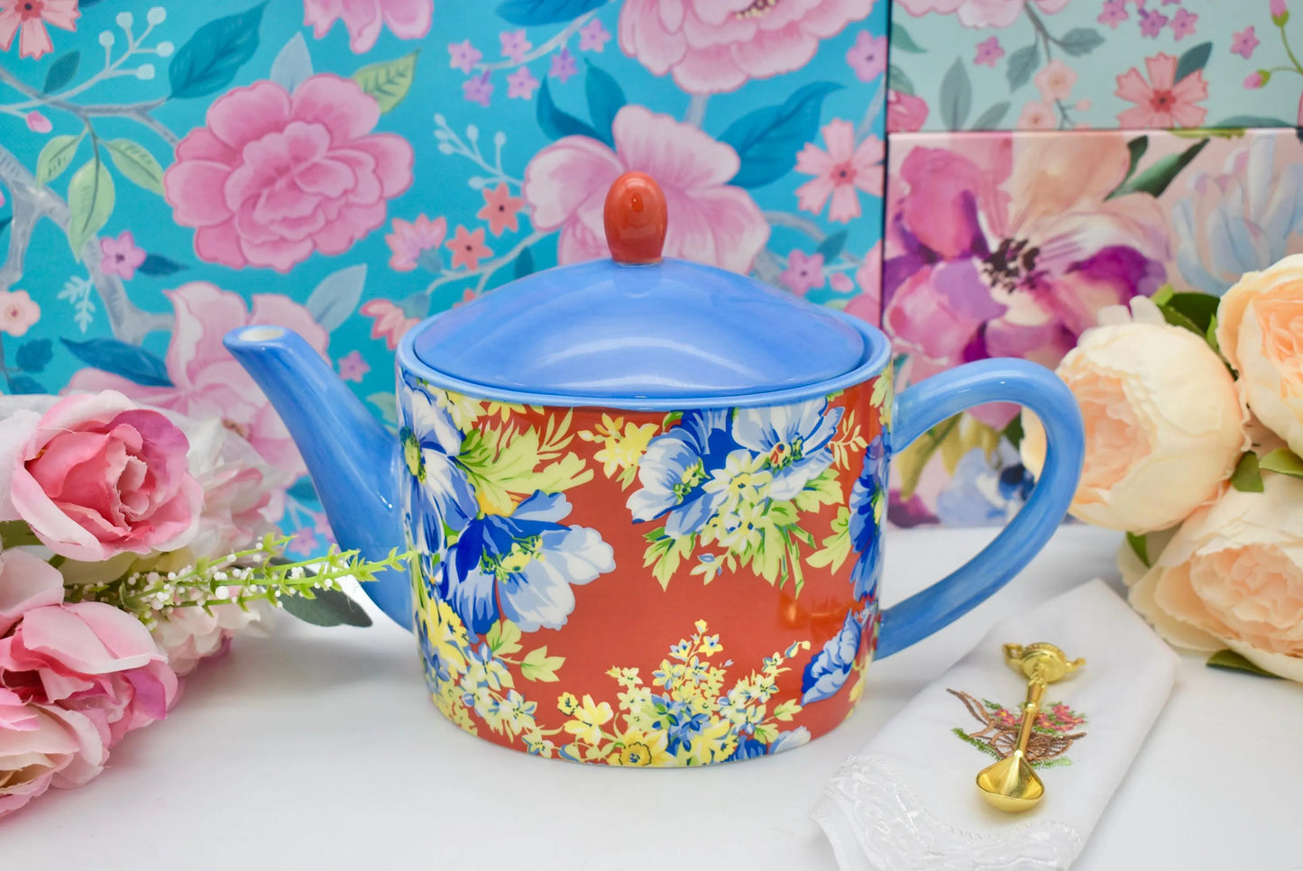 Floral April Cornell Teapot
